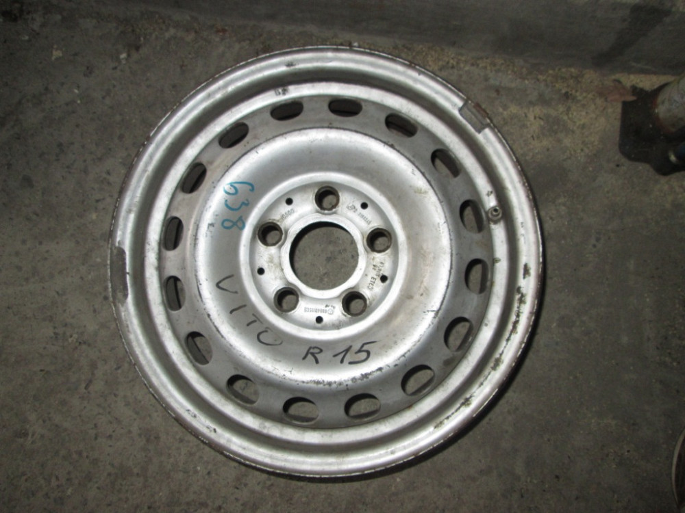 Диск металевий R15 Mercedes-Benz Vito w638 Ковель - изображение 1