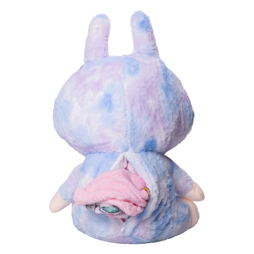 М'яка іграшка-плед, подушка 3 в 1 Лабубу 50 см Синій ТМ COLORFUL HOME LAB1BL Київ - фото 5