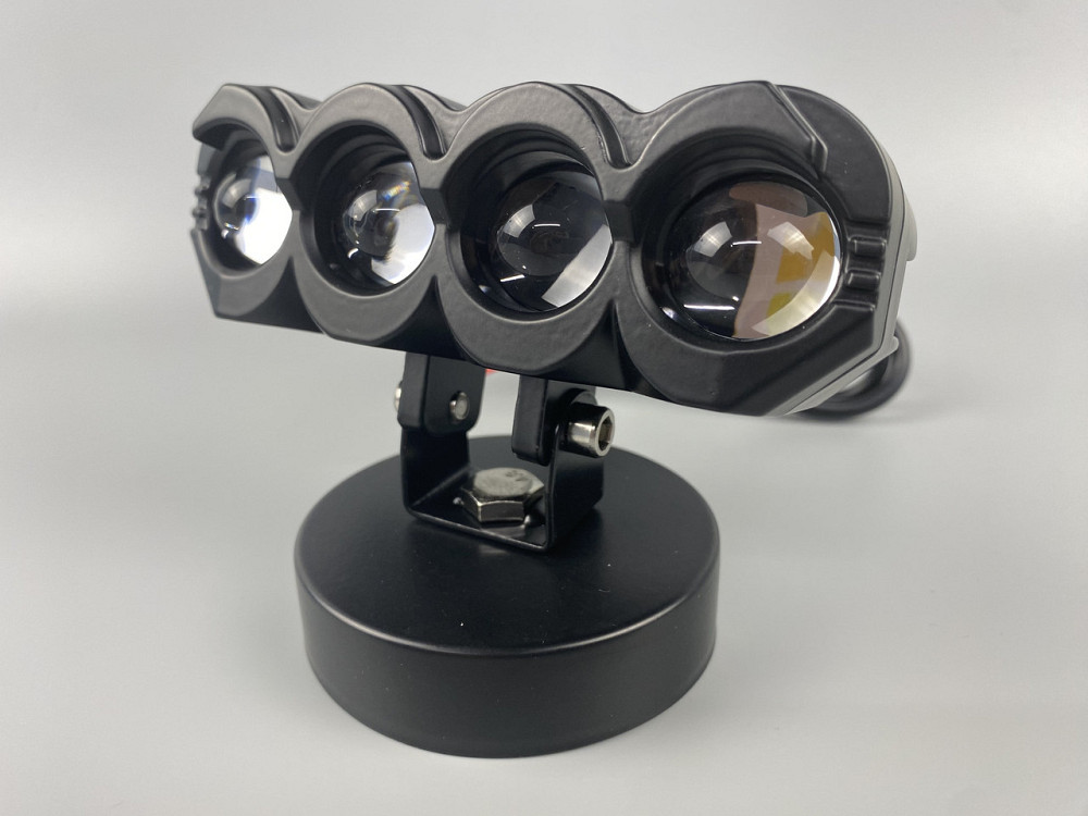 Фара для мотоцикла комбо-луч, LED фара світлодіодна додаткова 30W з чіткою світловою межею Мукачево - фото 5