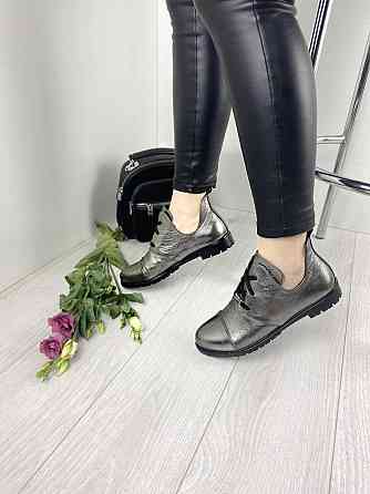 Ботильйони жіночі KRISTINA нікель натуральна шкіра весна-осінь розміри 36р. 37р.(3271) Коломыя