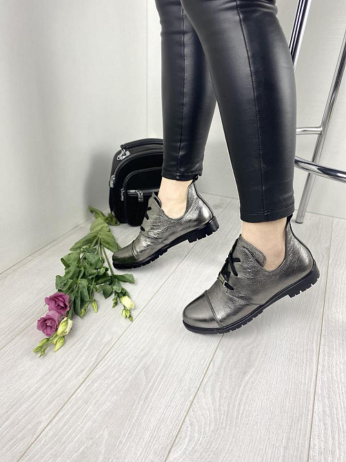 Ботильйони жіночі KRISTINA нікель натуральна шкіра весна-осінь розміри 36р. 37р.(3271) Коломыя - изображение 4