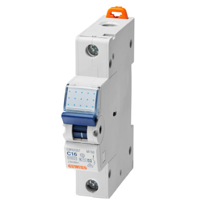 Автоматичний вимикач GEWISS 1-п. 10A 6kA С (GW92006) Вінниця - фото 1
