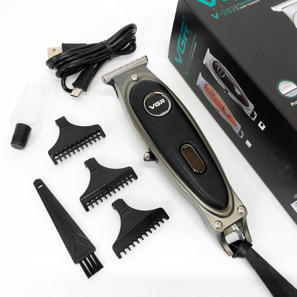 Окантовочная машинка для стрижки аккумуляторная VGR V-263, Электрическая машинка для стрижки бытовая VH-29 Львов - изображение 2