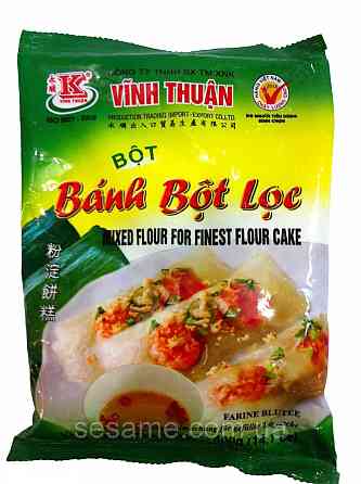 Борошно з Тапіока (BANH BOT LOC) для нємов, рисових листів , желе - 400 гр. Пр-В'єтнам. Харків