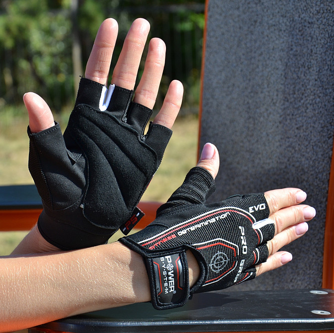 Рукавички для фітнесу Power System PS-2250E Pro Grip EVO Black S Кам'янське - фото 7