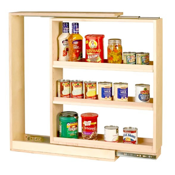 Выдвижной стеллаж 