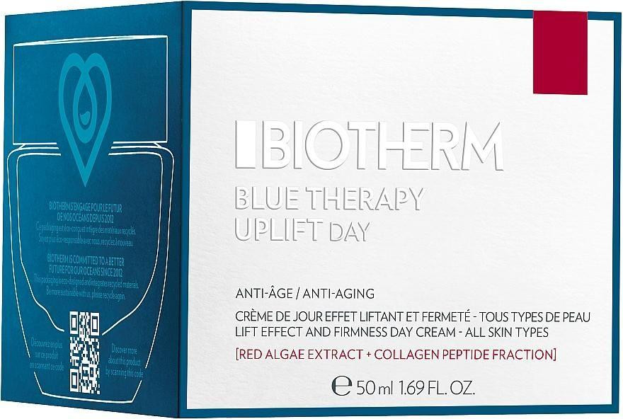 Крем от морщин с эффектом лифтинга Biotherm Blue Therapy Red Algae Uplift Day Cream 50ml Славянск - изображение 2