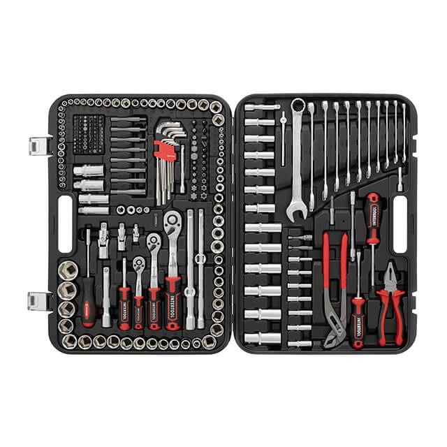 Набір інструментів INTERTOOL 1/2 "& 3/8" & 1/4 ", 233ед., Cr-V STORM - повна комплектація Львів - фото 1