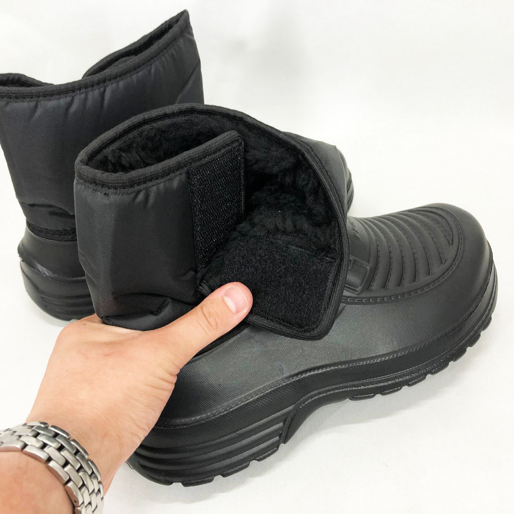 Теплі водонепроникні чоботи 41р, Зручні черевики для роботи, Чоловіче взуття для полювання та риболовлі XQ-56 Львів - фото 4
