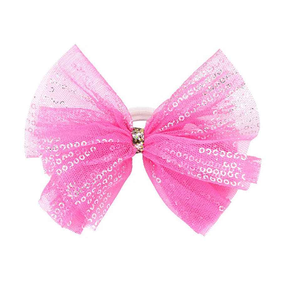 Дитячі резинки для волосся "Бантик фатиновий" 0302-876, 6 шт Вінниця - фото 2