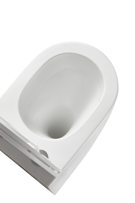 Унитаз подвесной Mixxus Premium Bevel-0301-T3 515x355x365mm, система смыва Tornado 3.0 (MP6472) Киев - изображение 7