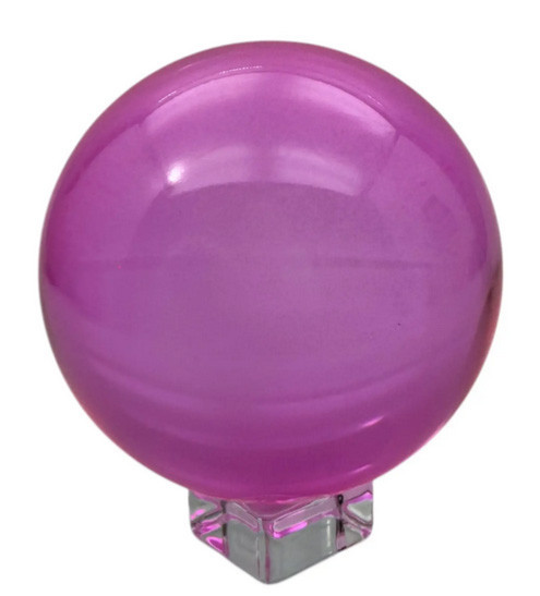 Шар статуэтка розовый d-10,5 см Киев - изображение 1