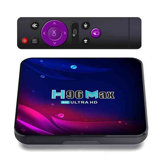 Смарт ТВ приставка H96 MAX V11 2/16 Гб Android 11 Smart TV Box Андроїд ТВ бокс Київ