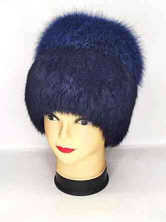 Шапка меховая женская Венера Синий Харьков