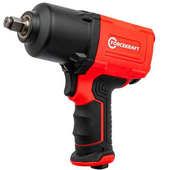 Пневмогайковерт 1/2''(1450Hм, 7000 об/хв,6.3bar,198 л/хв) FORCEKRAFT FK-82548 Одеса