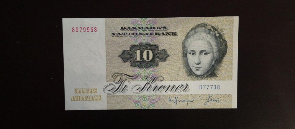 Denmark Дания - 10 Kroner 1972 Полтава - изображение 1