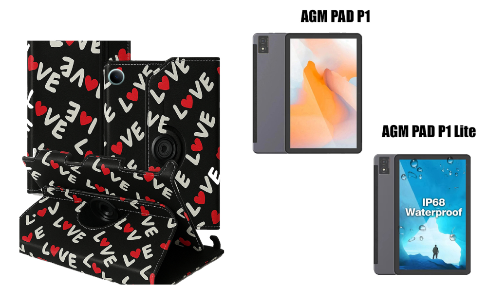 Чехол Spinner360 для планшета AGM PAD P1, AGM PAD P1 Lite, цвет Art-Premium Киев - изображение 1
