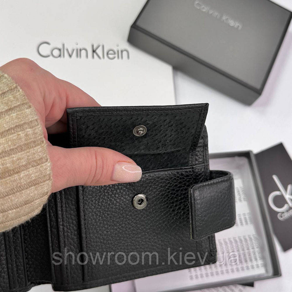 Чоловіче шкіряне портмоне на магніті (2089) Київ - фото 7