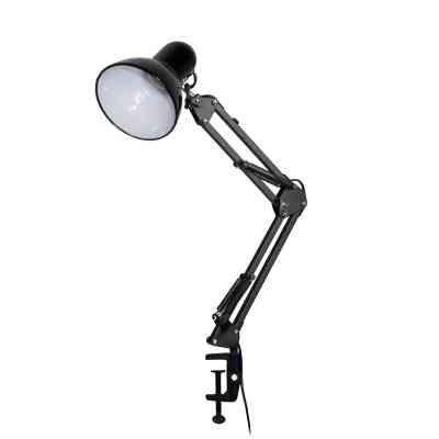 Настольная лампа Євросвітло Ridy-027 E27 зі струбциною чорна Винница