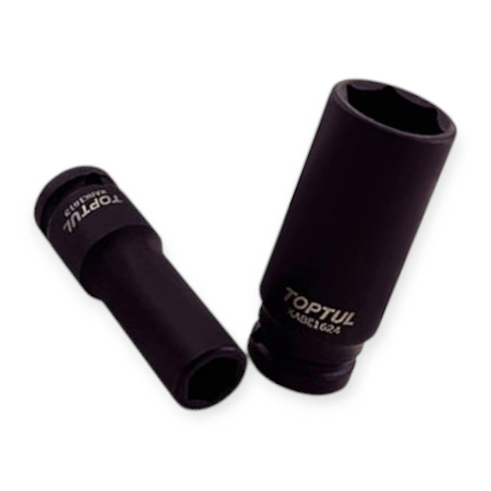 Головка торцевая шестигранная ударная удлиненная 1/2