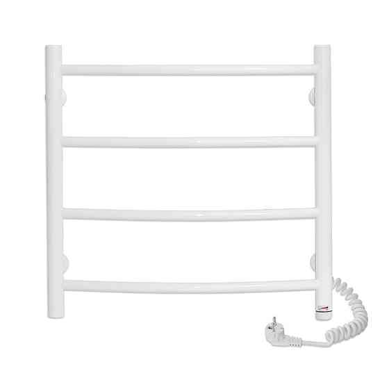 Электрический полотенцесушитель Laris Зебра Классик ЧК4 500Х500 Э белый Київ