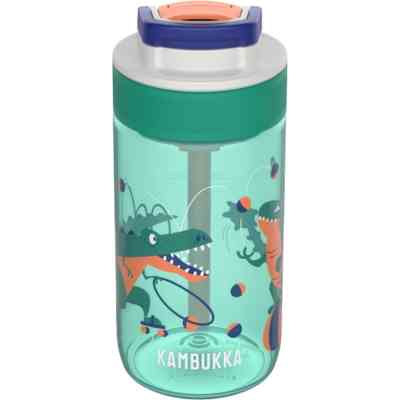 Пляшка для води Kambukka Lagoon 400 мл Juggling Dino світло-зелений (11-04047) Вінниця