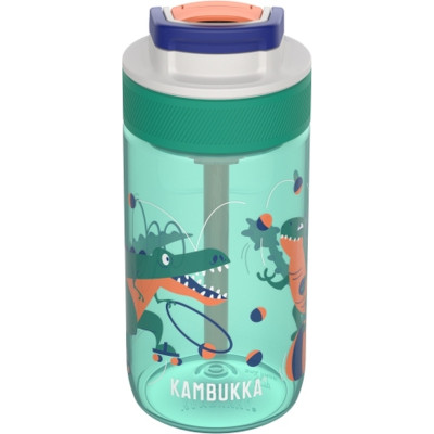 Пляшка для води Kambukka Lagoon 400 мл Juggling Dino світло-зелений (11-04047) Вінниця - фото 1