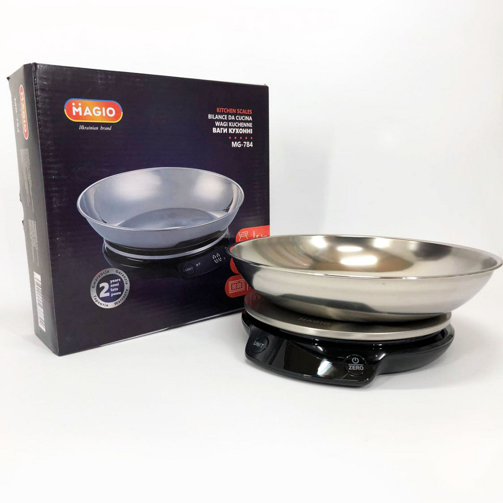 Цифрові ваги для харчових продуктів Magio, Кухонні електронні ваги для зважування продуктів LZ-77 Івано-Франківськ - фото 2
