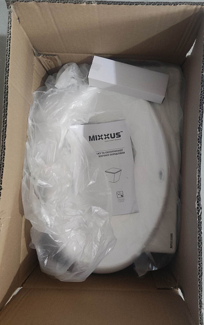 Раковина підвісна Mixxus Premium DIVERSE-1201-R 400х215х140mm з отвором під змішувач та переливом  ( MP6506 ) 25651 Харків - фото 2