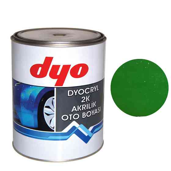 John Deere зелений, фарба автомобільна акрилова Dyo 1л (без затв.) Вінниця