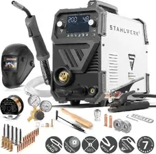 Сварочный апарат Spawarka STAHLWERK MIG MAG 200 ST Digital IGBT z pełnym wyposażeniem 200 A Киев