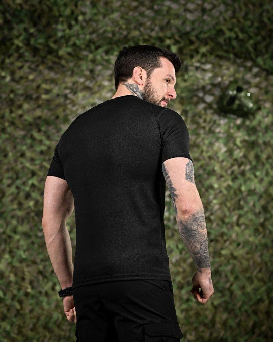 Тактическая потоотводящая футболка patriot gerbВО7252 Одесса - изображение 3