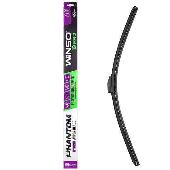 Щетка стеклоочистителя гибридная Winso Pro Phantom 26/650мм Львов