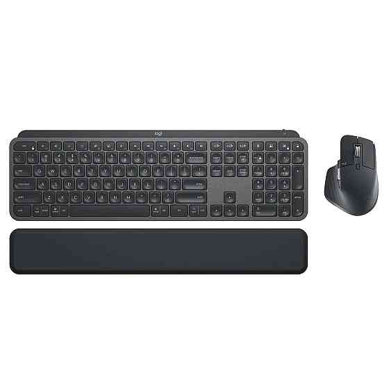 Комплект бездротовий (клавіатура, миша) Logitech MX Keys Combo for Business Graphite US (920-010933) Чорний Харьков