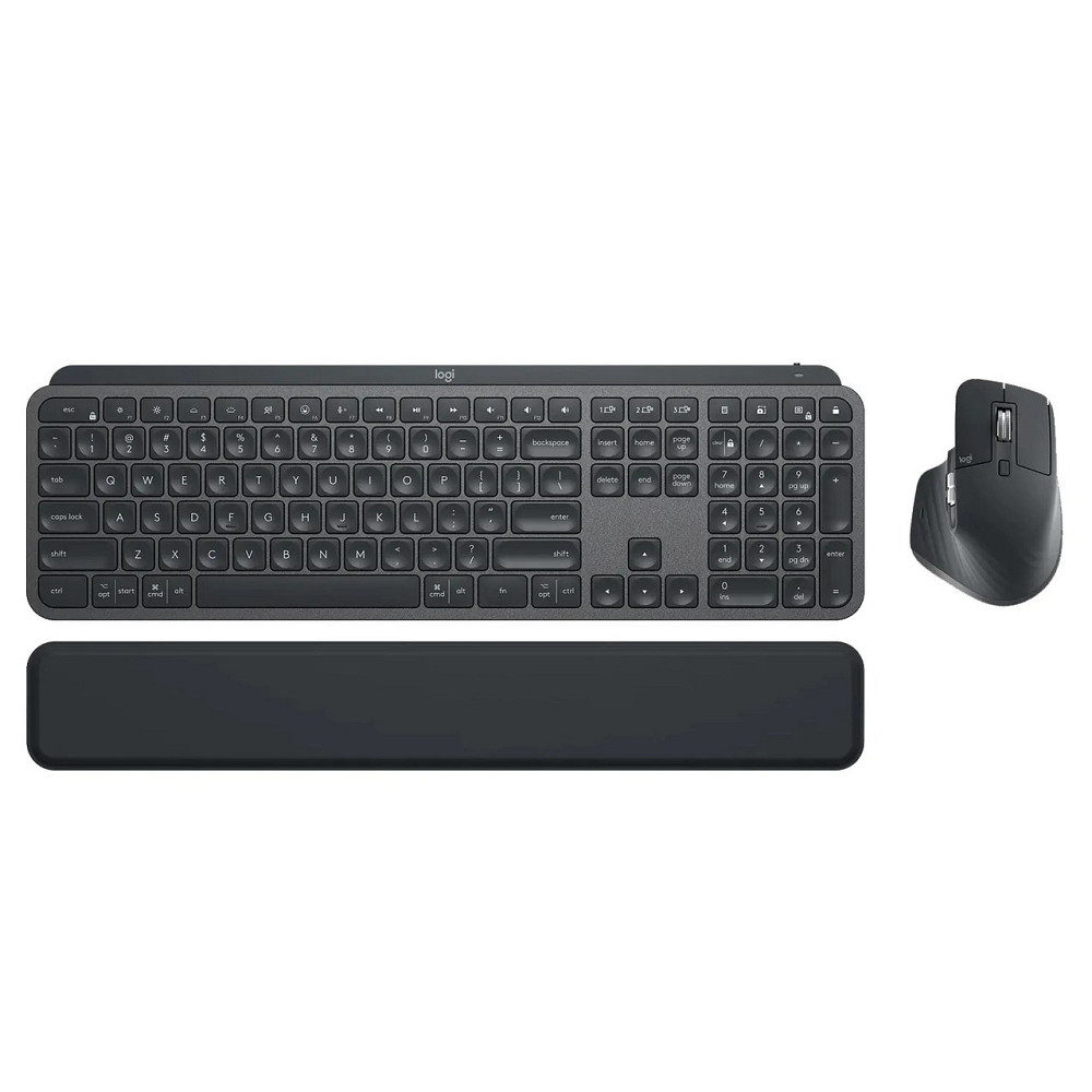 Комплект бездротовий (клавіатура, миша) Logitech MX Keys Combo for Business Graphite US (920-010933) Чорний Харьков - изображение 1