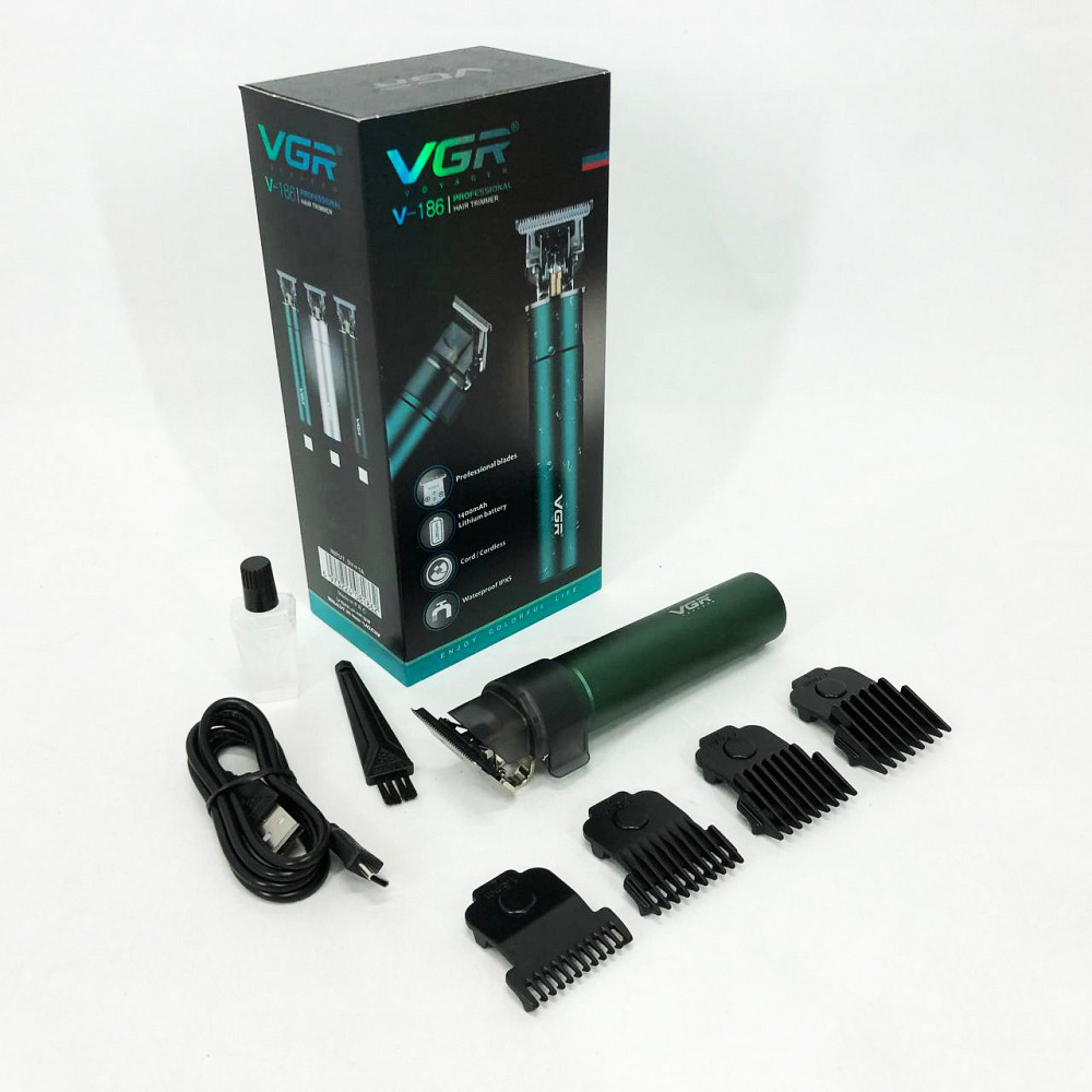 Аккумуляторный универсальный триммер для стрижки VGR, Беспроводной триммер для стрижки волос TF-60 Львов - изображение 14