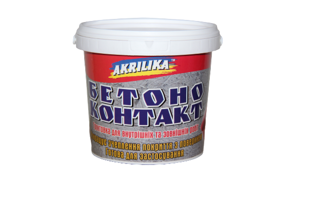 Akrilika Бетоно-контакт 1.4кг Харків - фото 1