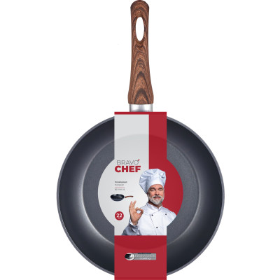 Сковорода Bravo Chef Classical 22 см (BC-1101-22) Винница - изображение 2