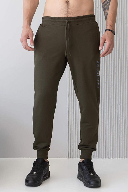 Штани джогери чоловічі TotalFit EM1 XXL, Хаки Киев - изображение 3