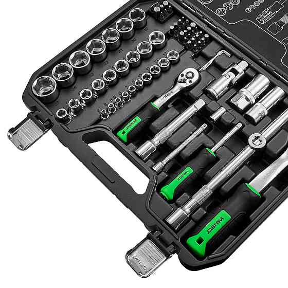 Професійний набір інструментів в кейсі Winso Pro 1/2", 1/4" 72 T, CR-V, 73од. Львів