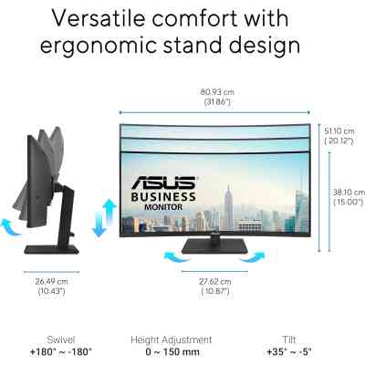 Монитор ASUS VA34VCPSR Винница