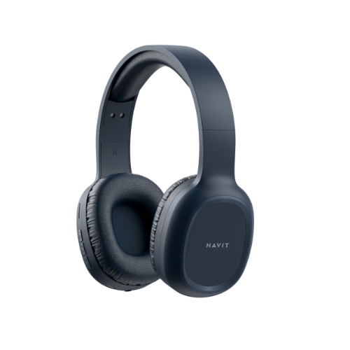 Навушники бездротові накладні Havit HV-H2590BT блакитний Житомир - изображение 7