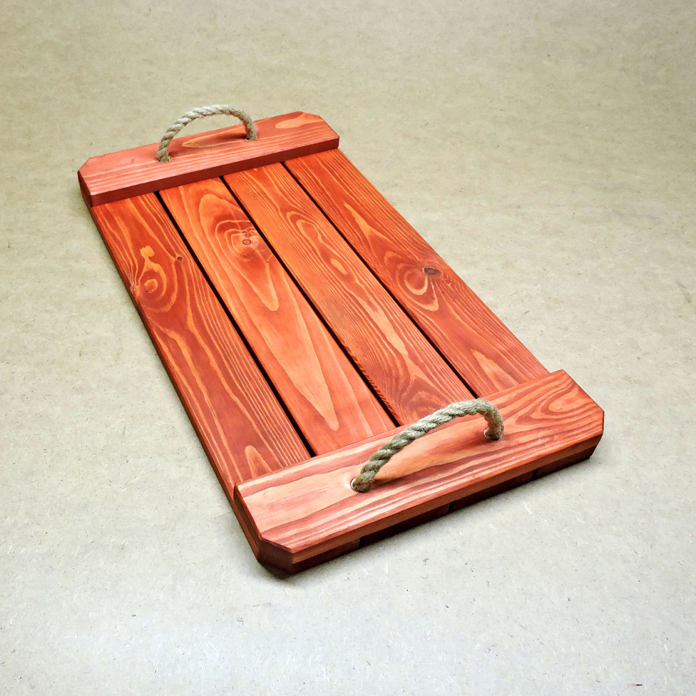 Піднос дерев'яний "Брюссель" корал Миколаїв - фото 8