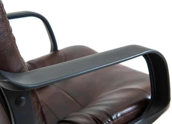 Офисное Кресло Руководителя Richman Texas Madras Dark Brown Пластик М3 MultiBlock Коричневый Киев