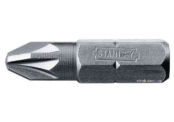 Насадка викруткова STANLEY : "Pozidriv" PZ1 х 25 мм. 25 (Шт/Уп.) Одеса