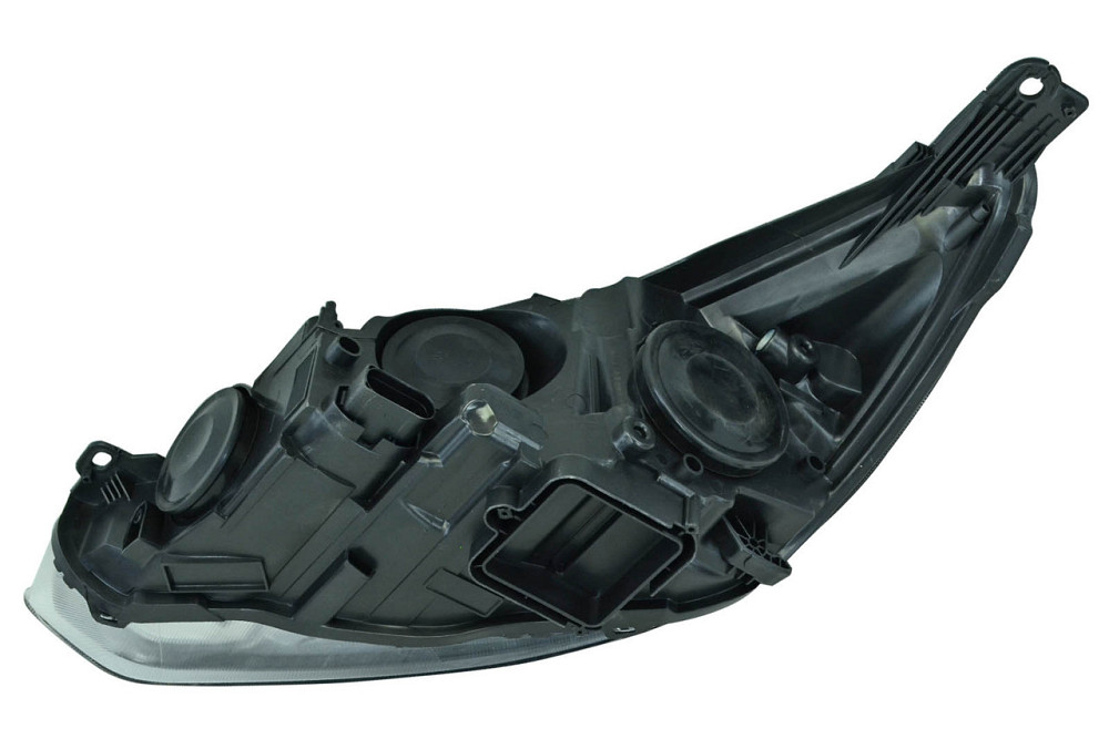 Фара Focus 3 (2014-2019) рестайлінг ліва чорна покажчик повороту жовтий галоген (ручний коректор) без ДХО Форд Мукачево - фото 1