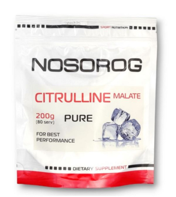 Цитрулін Nosorog Nutrition Citrulline Malate 200г Луцьк - фото 1