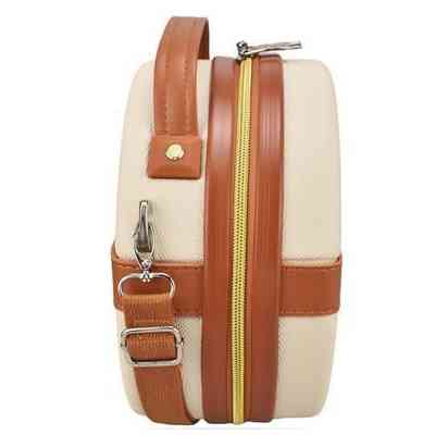 Косметичка Semi Line Бьюти-кейс 5L Ecru/Brown (DAS302665) Винница