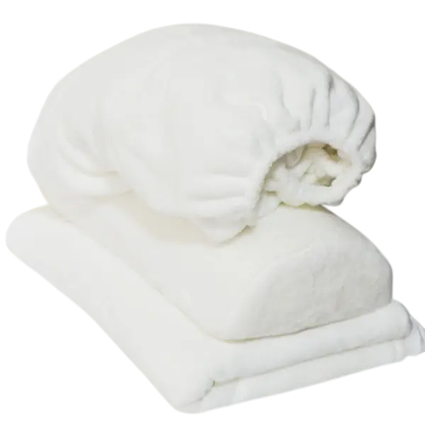 Набір для кушетки косметологічної 3в1 чохол плед напіввалик Київ - фото 1