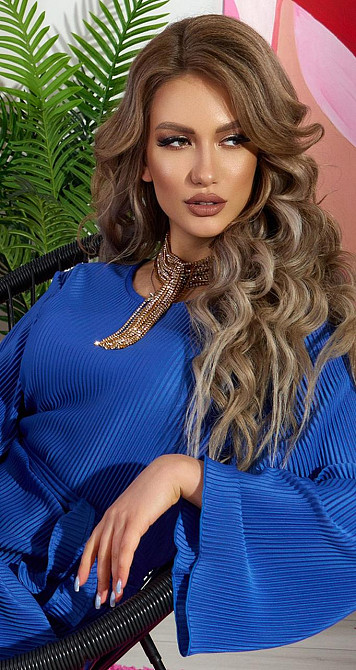 Довга сукня плісе (42) Київ - фото 1